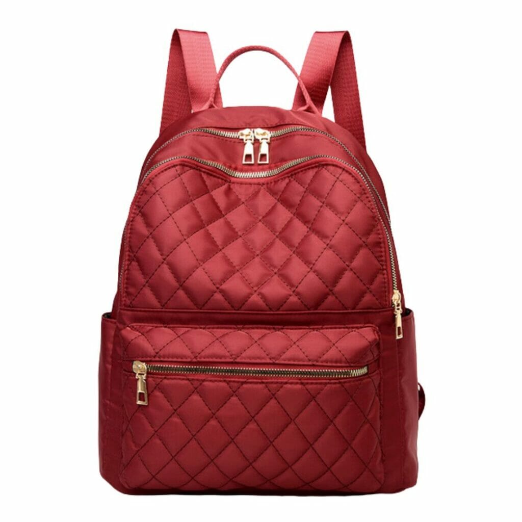 mochila feminina de couro mochila feminina de couro ga leveza store vermelho 417911